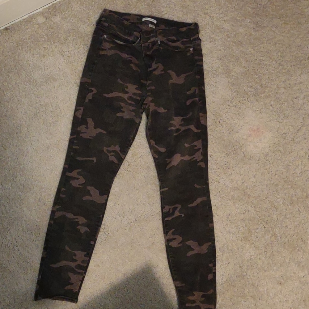 Camo jeans